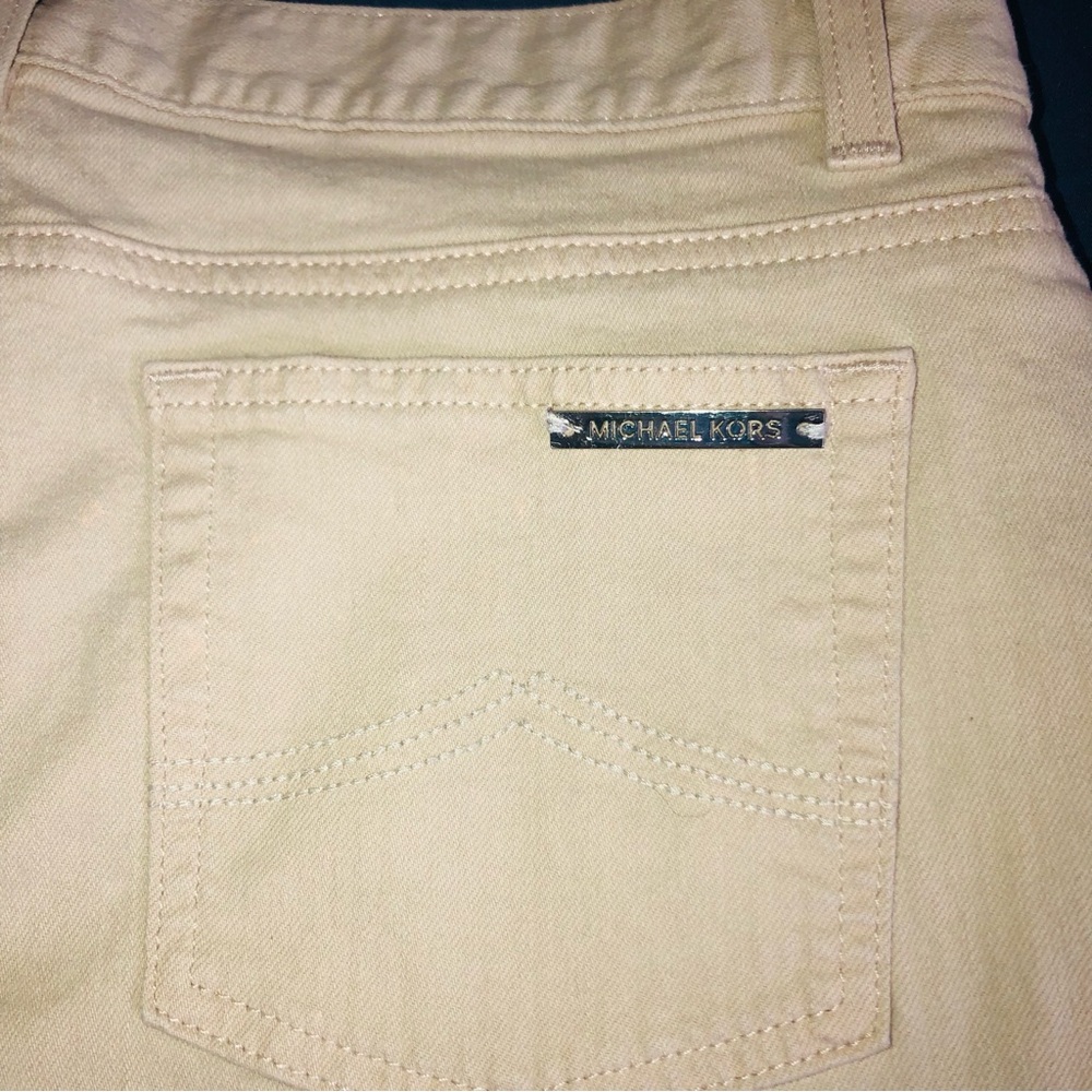 Michael Kors Tan Denim Pants